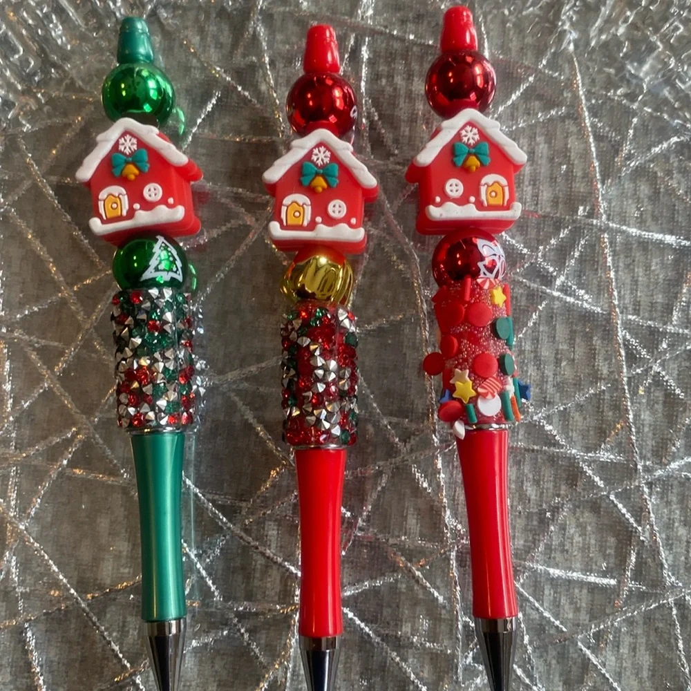 Festive Christmas Themed Pens